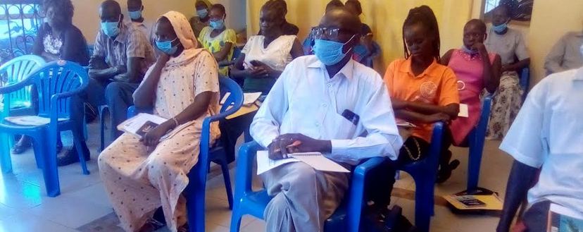 Some of the teachers attending the training in Torit. (Radio Tamazuj photo)