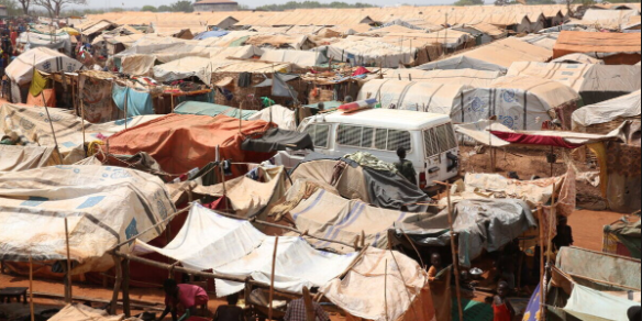 An IDP camp in Juba. (Photo: UN)
