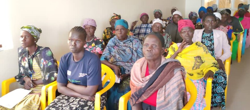 Women attending the conference in Lainya County of Central Equatoria State on 22 March 2023. [Photo: Radio Tamazuj]