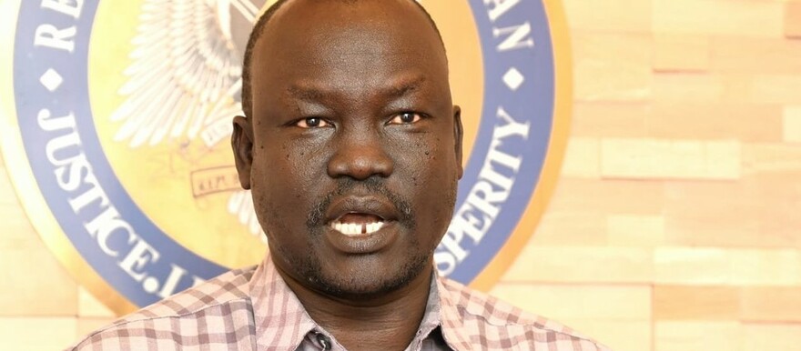 South Sudan’s Minister of Humanitarian Affairs Albino Akol Atak (File photo)