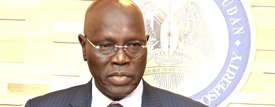 South Sudan's minister of finance Dier Tong Ngor (File photo)