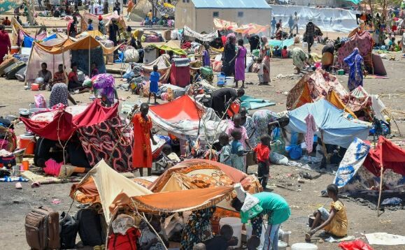 Returnees and refugees from Sudan in Renk, Upper Nile State. (File photo)