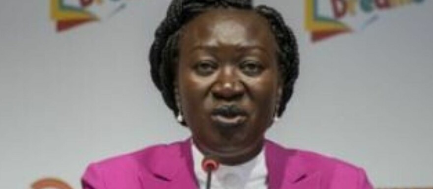 South Sudan’s Minister of General Education and Instruction Awut Deng Acuil. (File photo)