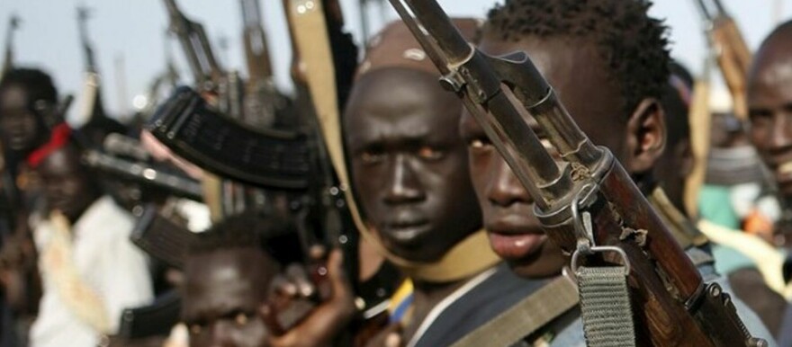 Armed youth in South Sudan. (File photo)