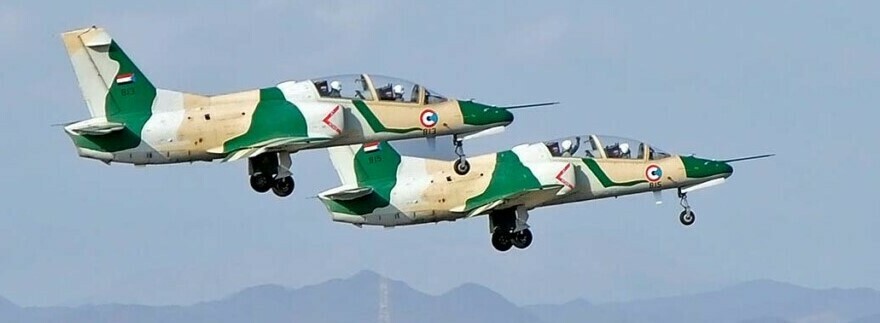 Sudan Air Force jets. (Internet photo)