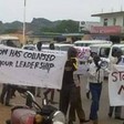 The University of Juba students protesting (File photo: The Nation).