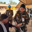 Wau residents receiving free treatment and medicine at a medical camp by UNMISS Bangladesh battalion on 13 March 2023. [Photo: Radio Tamazuj]
