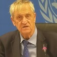 UNMISS head Nicholas Haysom speaks at a press conference in Juba on Friday, 13 January 2023. (Radio Tamazuj)