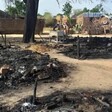 The aftermath of an attack on the village of Masteri in west Darfur, Sudan Saturday, 25 July 2020. (AP photo)