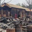 © Mohamed Khalil| A school in Al-Geneina City in West Darfur State, which had been serving as a displaced persons shelter, was burned to the ground amidst the ongoing crisis in Darfur (file photo).
