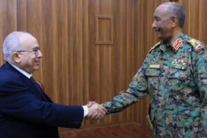 UN envoy meets army chief Al-Burhan in Port Sudan