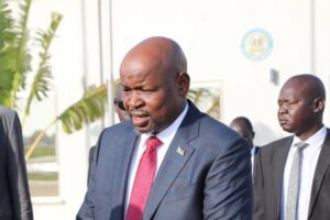 VP Mel makes first regional trip on behalf of Kiir