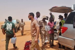 30 Sudanese rescued after vehicle stranded in Libyan desert