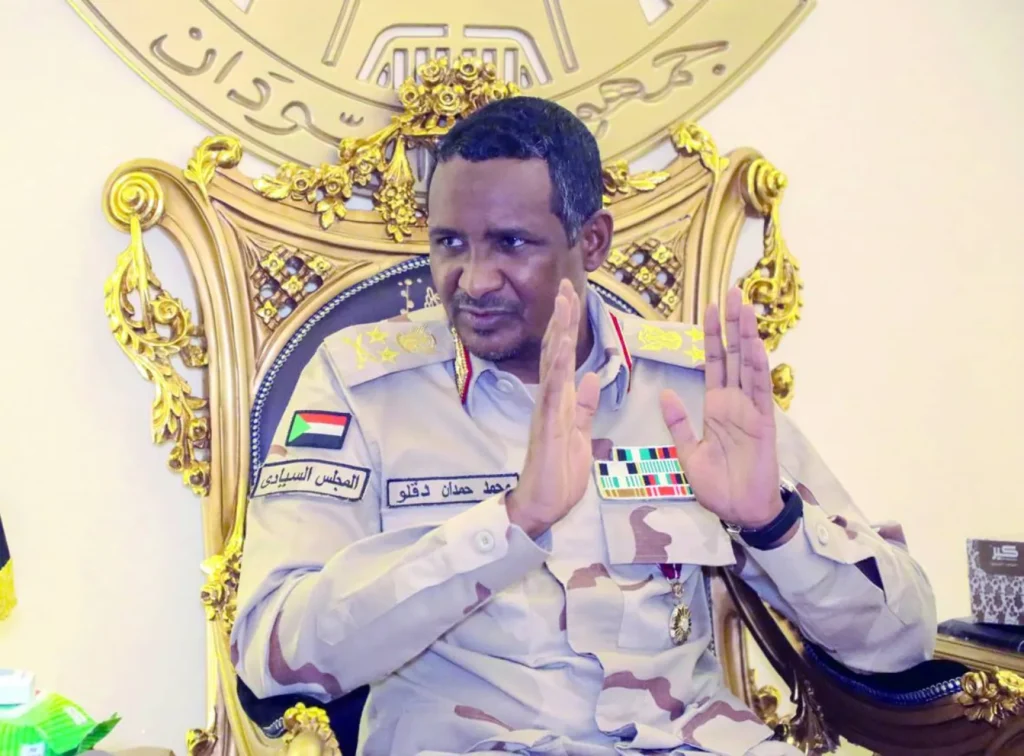 محمد حمدان دقلو «حميدتي» (الشرق الأوسط)