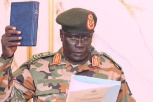 Gen. Dau Aturjong sworn in as new army chief