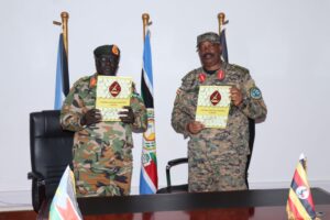 SSPDF, UPDF agree to collaborate on border security challenges