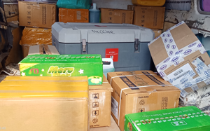 Lopit Community donates medical supplies to combat cholera in Imehejek
