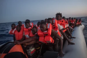 At least 50 dead after vessel carrying Sudanese refugees catches fire off Libya