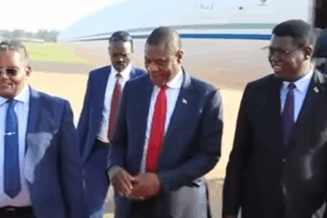 South Africa’s deputy president arrives in Juba to push stalled peace deal