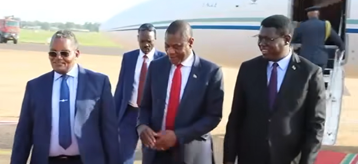 South Africa’s deputy president arrives in Juba to push stalled peace deal