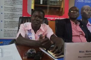 Young girl takes symbolic role with NGO to mark Girls’ Day