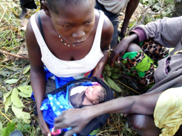 Pregnant women displaced by Nagero fighting deliver in difficulty