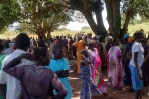 Hundreds displaced by army operations shelter in Lui