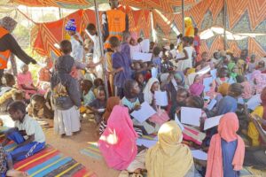 Children arrive in Tawila without parents and are traumatized after Al Fasher fall