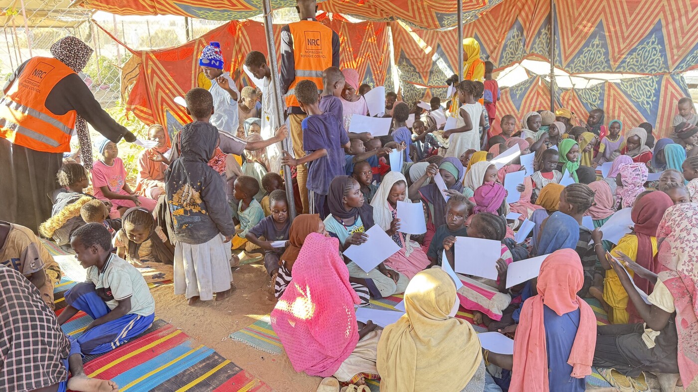 Children arrive in Tawila without parents and are traumatized after Al Fasher fall