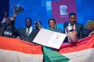 Hundreds honor Sudanese Rafto Prize laureates in Norway