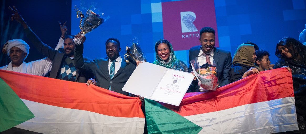 Hundreds honor Sudanese Rafto Prize laureates in Norway