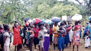Nagero residents return home, face hunger after relatively calm