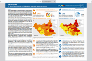UN: Conflict drives food insecurity, malnutrition in South Sudan