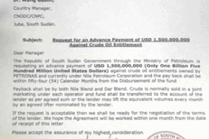 Petroleum Ministry wants sacked undersecretary prosecuted for leaking $2.5B advance payment request