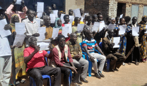 170 vulnerable people receive land documents from ALRSS in Wau