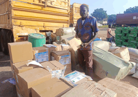 Nagero IDPs in Wau County receive medical supplies