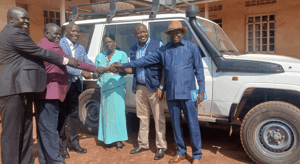 FAO, World Bank donate vehicle to W. Equatoria agriculture ministry