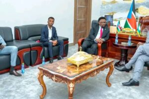 Central Equatoria governor seeks stronger Somali ties for economy