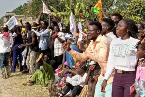 Ibba: Football final abandoned after fan pitch invasion