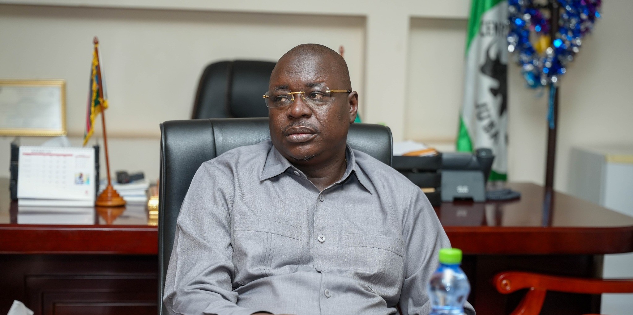 Governor Adil pushes infrastructure, elections in new year directives