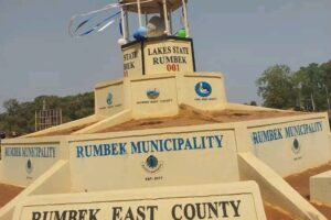Rumbek inaugurates new roundabout
