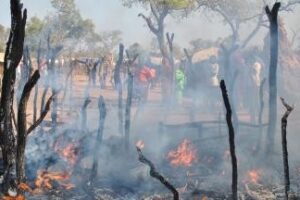 Two children missing after fire razes Abyei’s Amiet market