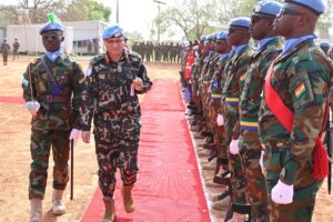 القائد الجديد لقوة الأمم المتحدة في أبيي يستلم مهامه