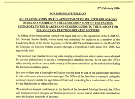 Kiir appoints dead man to body tasked with election matters