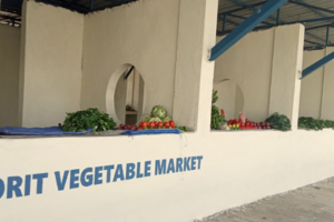 Whitaker Initiative hands vegetable market stalls to Torit authorities