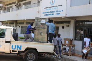 U.S. Embassy withdraws personnel, equipment from the National Health Laboratory