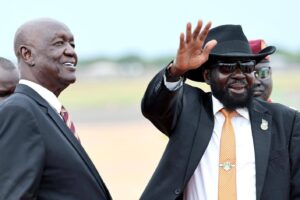 Kiir returns to Juba after South Africa visit