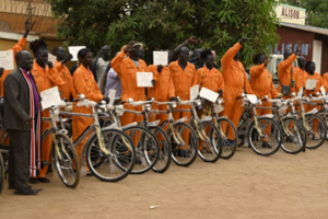 WESI trains 20 water pump mechanics, distributes bicycles in Lakes State
