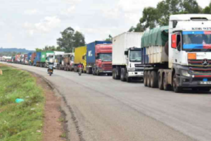 Hundreds of trucks destined for S. Sudan stranded in Malaba over tax