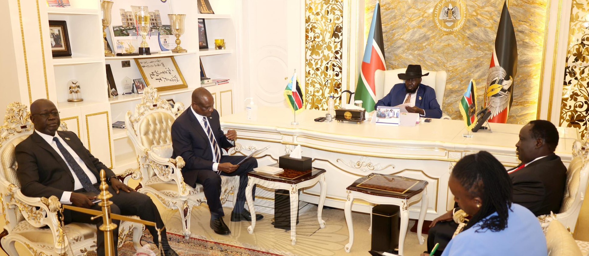 VP Taban finally gains access, meets Kiir